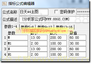 通達信日天A4主圖指標公式源碼